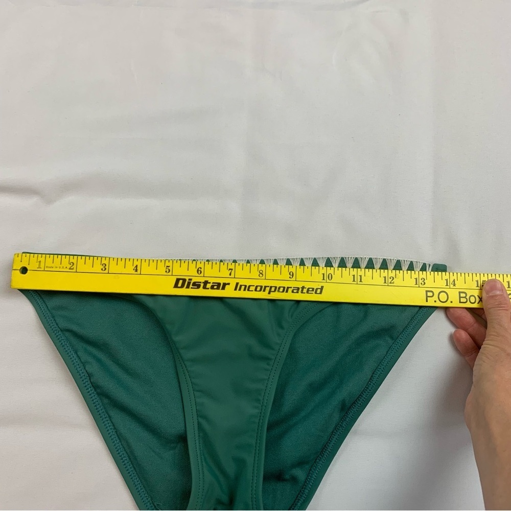 Xhilaration Green Bikini Set with White Trim Accents- S/M - Picture 9 of 12